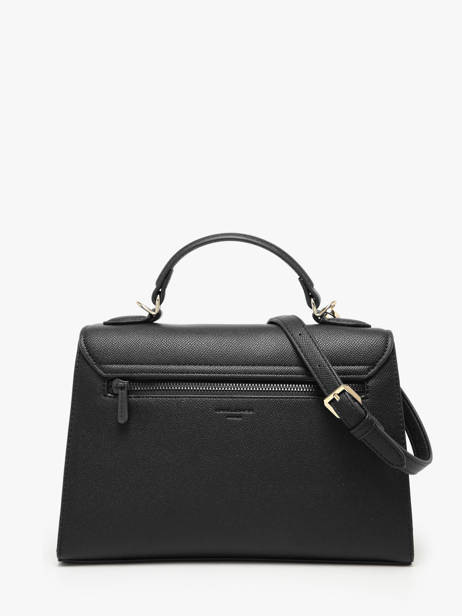 Handtas Saffiano David jones Zwart saffiano CM7693A ander zicht 4