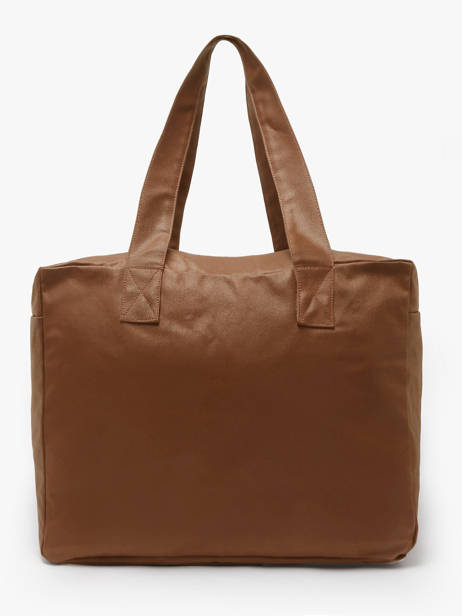 Schoudertas A4 Célestins Waxed Rivedroite Bruin waxed CELESWAX ander zicht 4