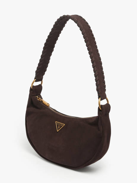 Cross Body Tas Amita Leder Guess Bruin amita SB953972 ander zicht 2
