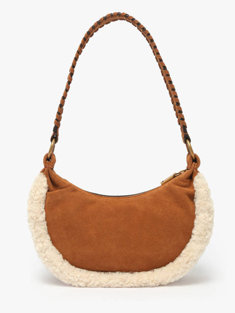 Cross Body Tas Amita Leder Guess Bruin amita W9539721 ander zicht 4