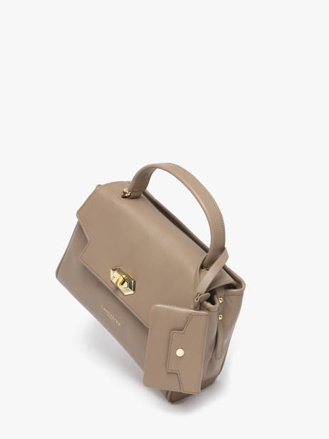 Handtas Mademoiselle Grace Leder Lancaster Beige mademoiselle grace 102 ander zicht 2