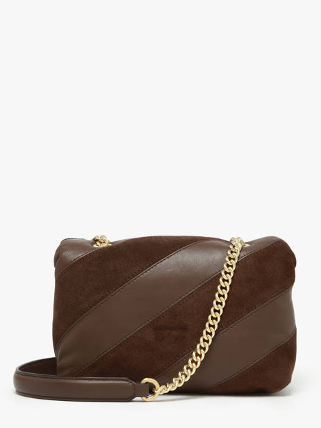 Cross Body Tas Love Bag Puff Pinko Bruin love bag puff A2JY ander zicht 4