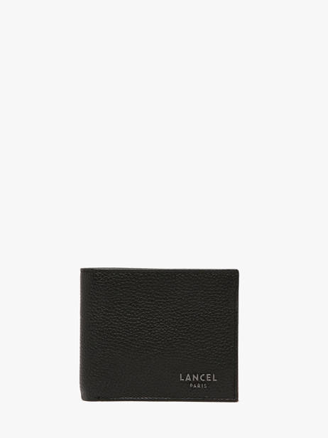 Portefeuille Côme Leder Lancel Zwart come A12881