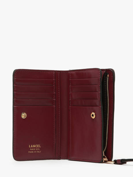 Portefeuille Origami Leder Lancel Rood origami A13423 ander zicht 1