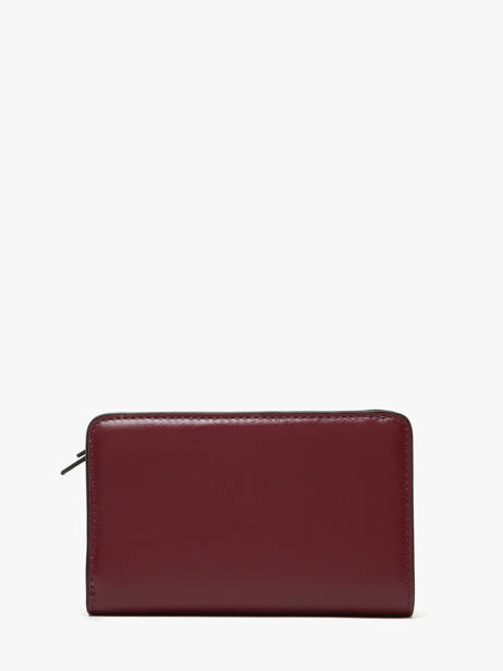 Portefeuille Origami Leder Lancel Rood origami A13423 ander zicht 2