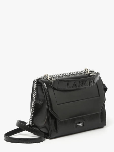 Cross Body Tas M Ninon In Naplack Leder Lancel Zwart ninon A13767 ander zicht 2