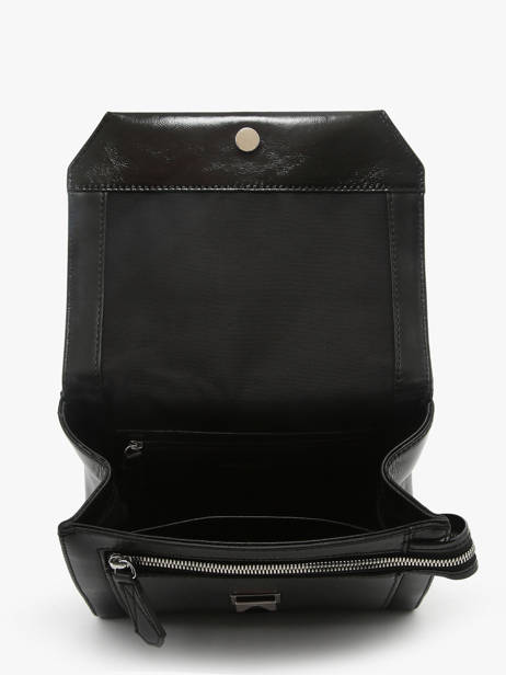 Cross Body Tas M Ninon In Naplack Leder Lancel Zwart ninon A13767 ander zicht 3
