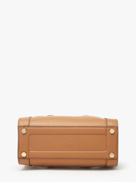 Mini Bowlingtas Bcbg Leder Lancel Bruin bcbg A13689 ander zicht 5