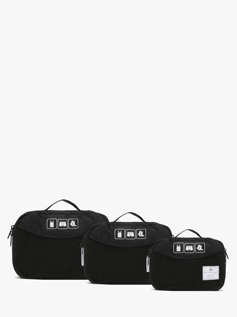 Reistasje Snowball Zwart travel 38030