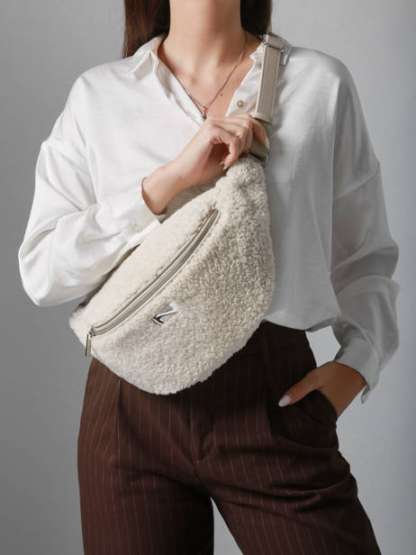 Belt Bag Derby Winter Shearling En Leder Nathan baume Beige n city S ander zicht 1
