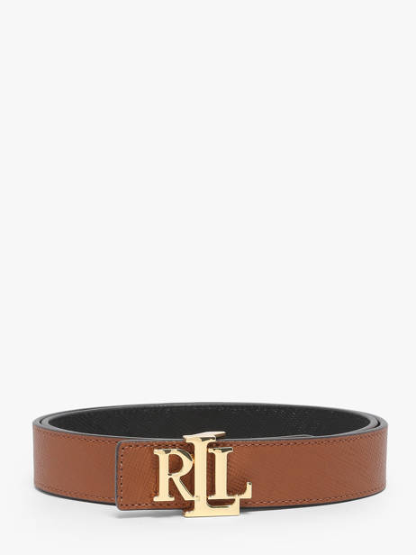 Omkeerbare Damesriem M 30 Saffiano Leer Lauren ralph lauren Bruin elmswood 12974558