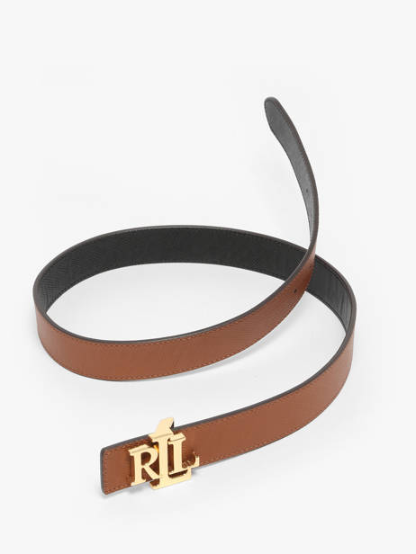 Omkeerbare Damesriem M 30 Saffiano Leer Lauren ralph lauren Bruin elmswood 12974558 ander zicht 2