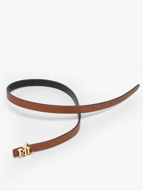 Omkeerbare Damesriem S 20 Saffiano Leer Lauren ralph lauren Bruin elmswood 12974560 ander zicht 2