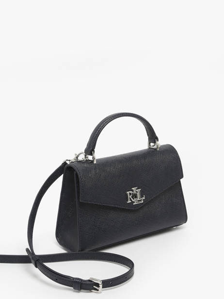 Handtas Farrah Leder Lauren ralph lauren Blauw farrah 31966765 ander zicht 1