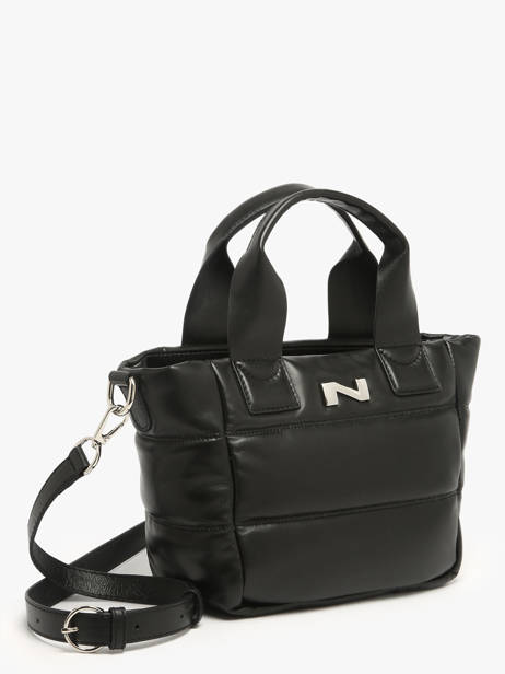 Handtas Hofn North Leder Nathan baume Zwart north 2 ander zicht 2