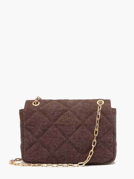 Cross Body Tas Moon Linnen Vanessa bruno Bruin moon 70V40533 ander zicht 4