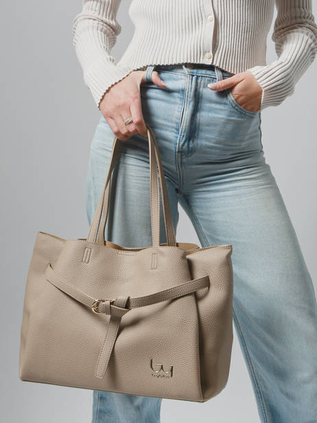 Schoudertas Aya By byblos Beige aya BS48B01 ander zicht 1