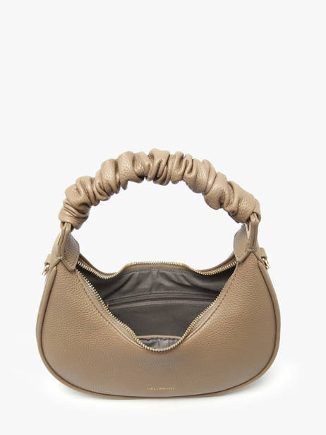 Cross Body Tas Grained Miniprix Beige grained A9108 ander zicht 1