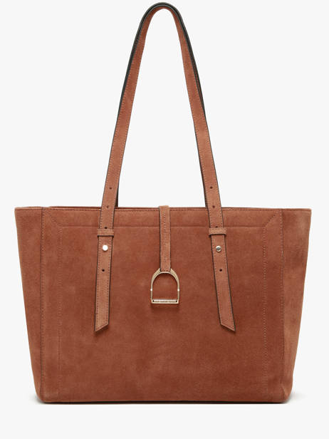 Schoudertas Altesse Suede Leder Etrier Bruin altesse suede EASU088M