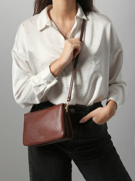 Cross Body Tas Tradition Leder Etrier Bruin tradition ETRA0143 ander zicht 1