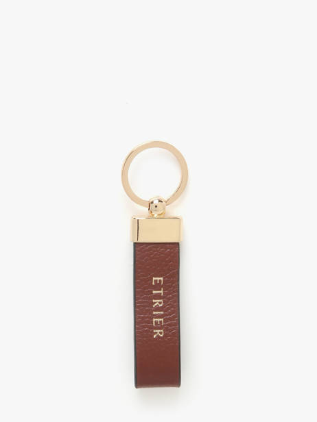 Sleutelhanger Tradition Leder Etrier Bruin tradition ETRA403M