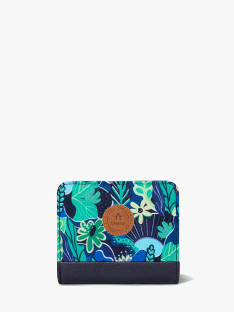 Portefeuille M Manaus Cabaia Blauw anniversaire 10ans - WALM-10A ander zicht 1
