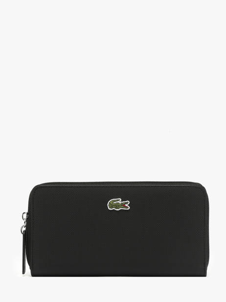 Portefeuille Lacoste Zwart l.12.12 concept NF2900PK