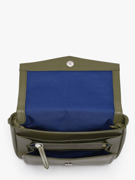 Cross Body Tas Charlotte Leder Le tanneur Groen charlotte TOTT3C01 ander zicht 2