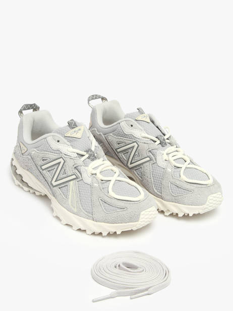 Sneakers 610 Uit Leder New balance Grijs boy ML610TGM ander zicht 1