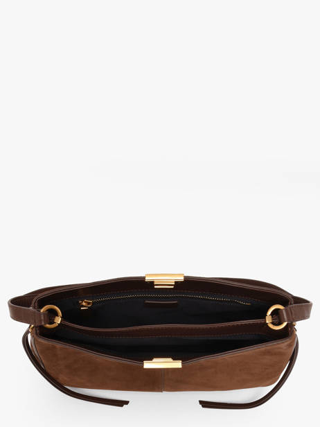 Schoudertas Casual Leather Leder Tommy hilfiger Bruin casual leather AW18201 ander zicht 3