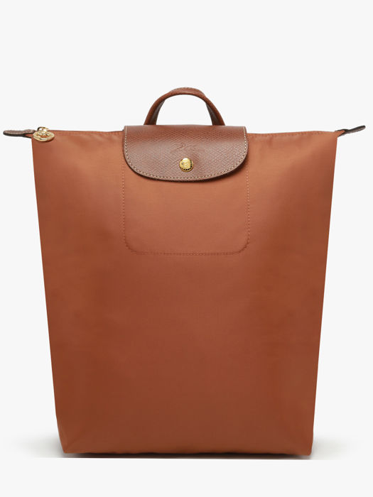 Longchamp Le pliage original Rugzak Bruin