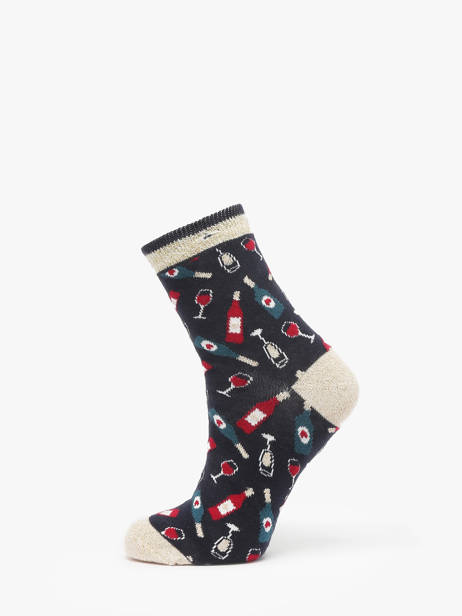 Damessokken Daisy & Deborah Cabaia Blauw socks women DEB