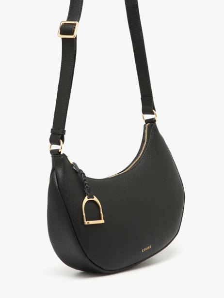 Cross Body Tas Torsade Leder Etrier Zwart torsade ETOS167M ander zicht 2