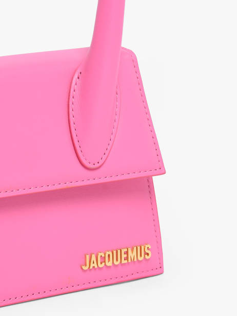 Preloved Chiquito Moyen Cross Body Tas Leder Jacquemus Roze second life 1560114 ander zicht 2