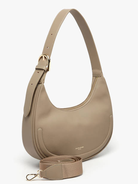 Schoudertas Lac David jones Beige lac 2 ander zicht 1