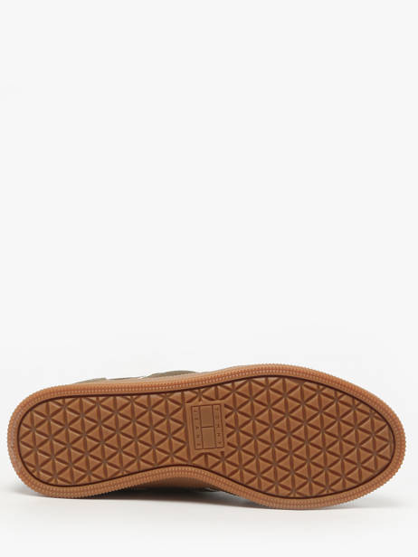 Sneakers Uit Leder Tommy hilfiger Bruin women 2838RBM ander zicht 4