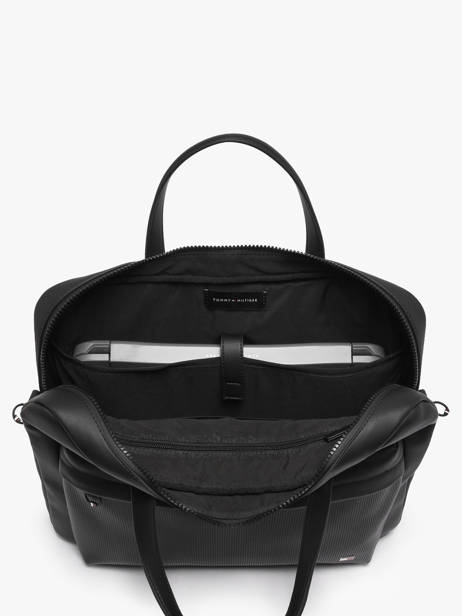 Documententas Tommy hilfiger Zwart th flag AM13989 ander zicht 3