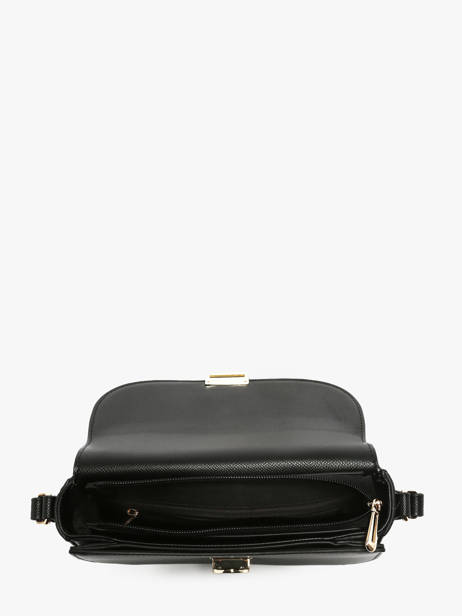 Cross Body Tas Wt Safiano Miniprix Zwart wt safiano F6918 ander zicht 2