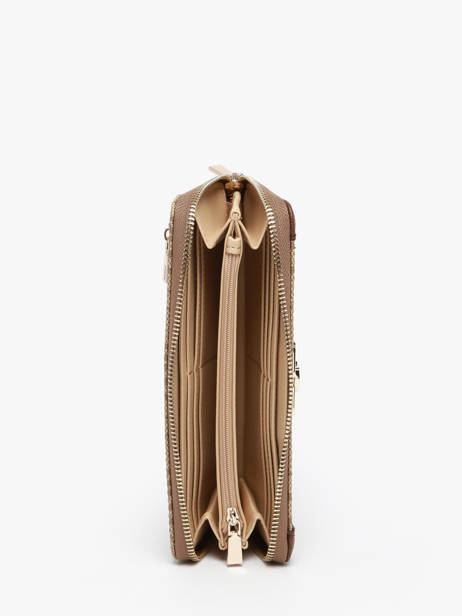 Portefeuille Karnilla Logo Guess Bruin karnilla logo OS901146 ander zicht 1