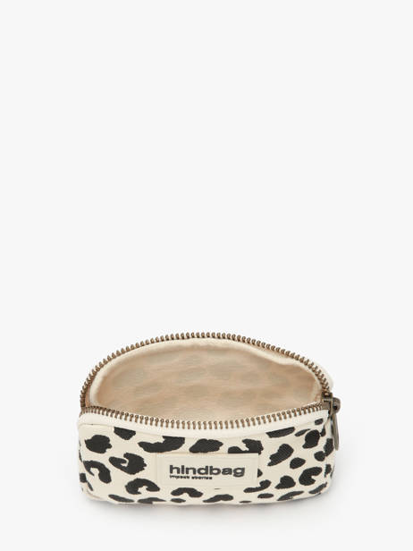 Portemonnee Leopard Hindbag Beige leopard LE ander zicht 1