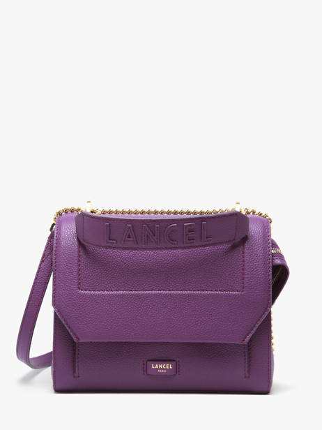 Handtas M Ninon Leder Lancel Violet ninon A09222