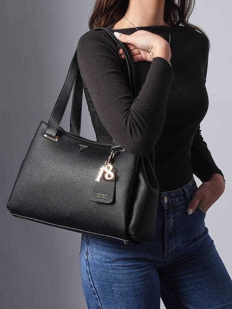 Schoudertas Evie Guess Zwart evie BG966422 ander zicht 1