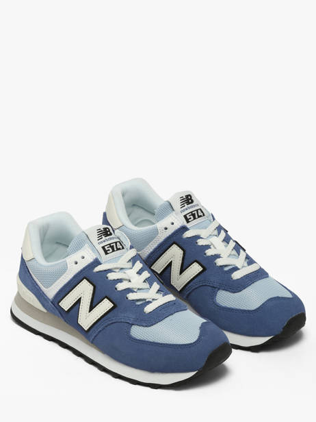 Sneakers 574 New balance Blauw boy U5747JD ander zicht 1