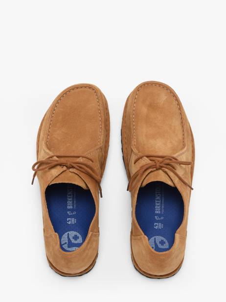 Derby Veterschoenen Uit Leder Birkenstock Bruin men 1031546 ander zicht 4