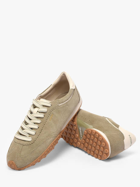 Sneakers Uit Leder Hoff Groen women 22561025 ander zicht 3