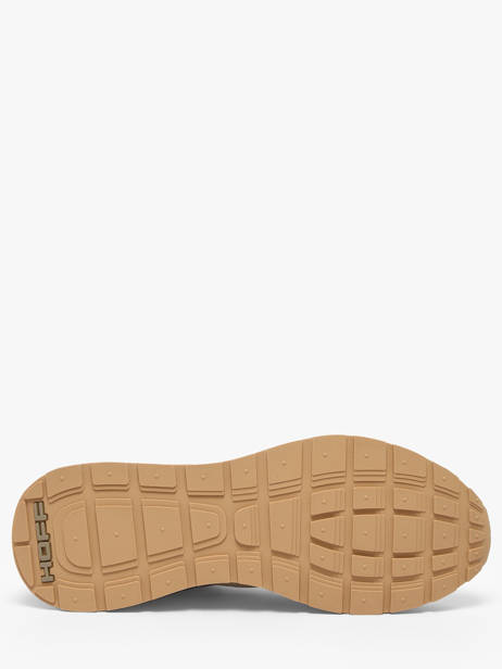 Sneakers Uit Leder Hoff Groen men 12602006 ander zicht 5