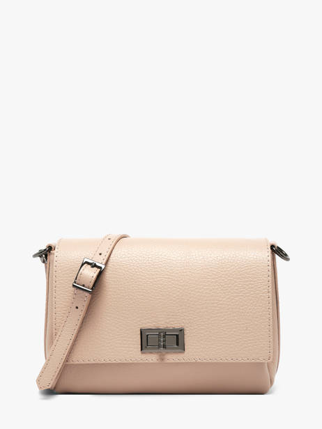 Cross Body Tas Caviar Leder Milano Beige caviar CA24061