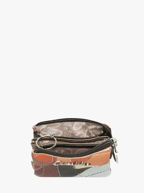 Portemonnee Auralis Anekke Bruin auralis 42819010 ander zicht 1