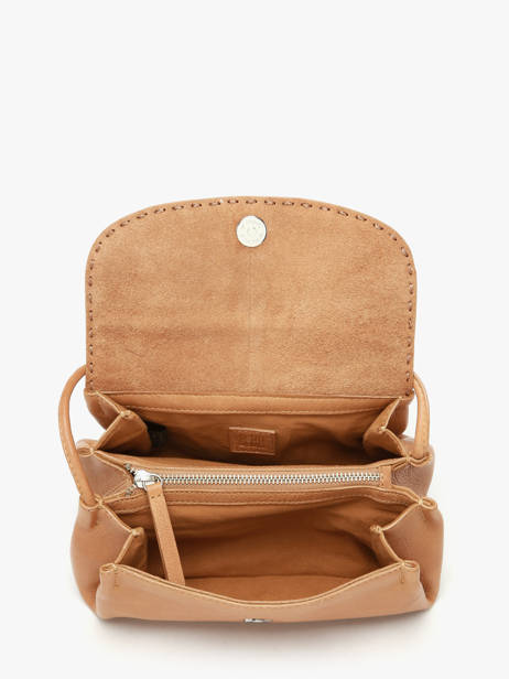 Cross Body Tas Leather Leder Biba Bruin leather ISE1L ander zicht 3