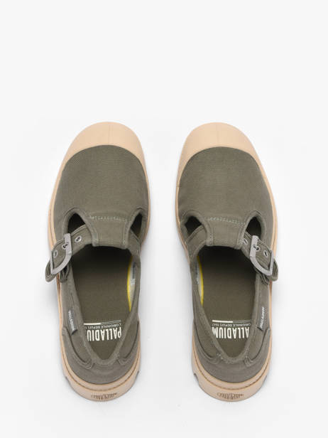 Derby Veterschoenen Palladium Groen women 94475339 ander zicht 3